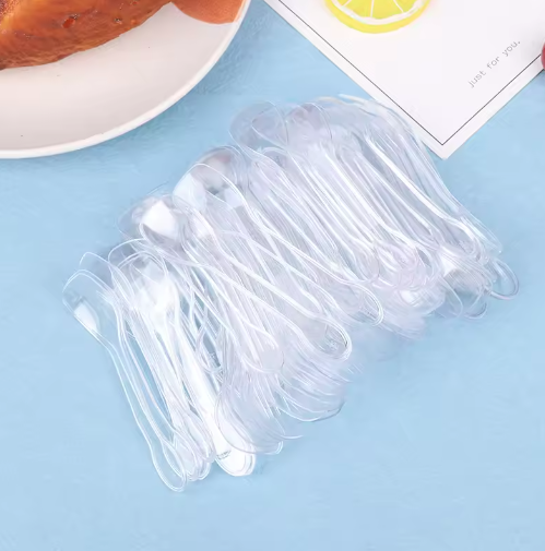 Plastic Dessert Spoons